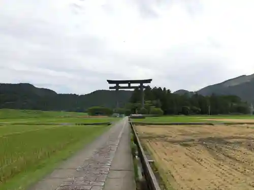 大斎原（熊野本宮大社旧社地）の鳥居