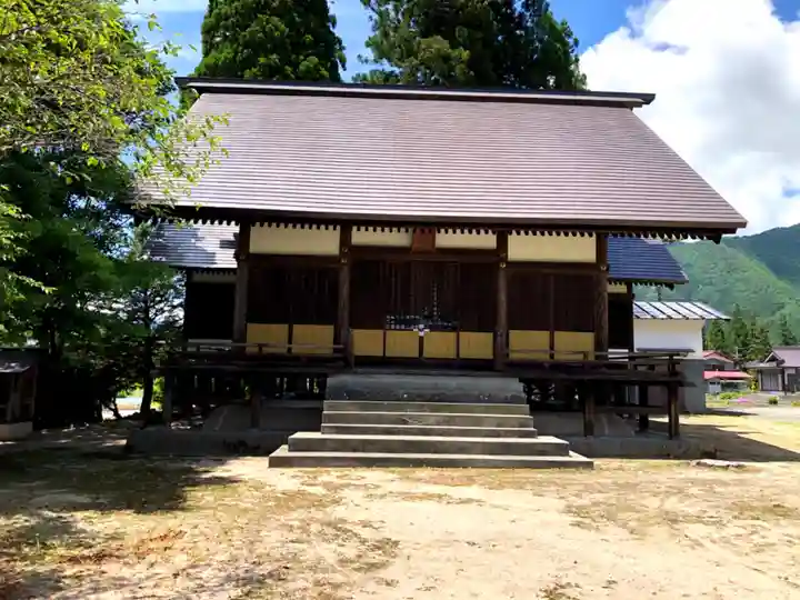 栗原神社の本殿・本堂