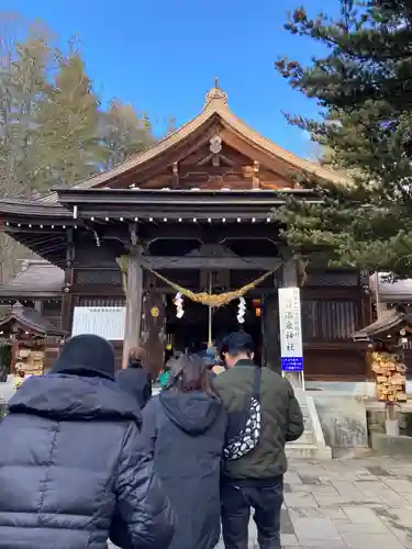 那須温泉神社の本殿・本堂