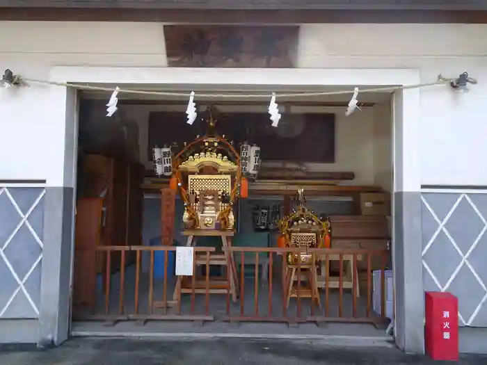 野川神明社の本殿