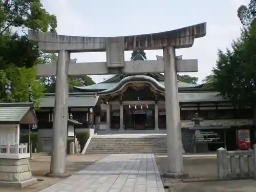 亀山八幡宮の鳥居