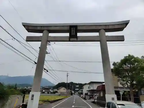 亀山神社の鳥居