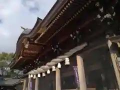 寒川神社の本殿