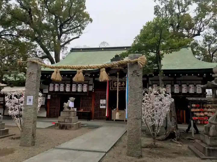 布忍神社の本殿・本堂