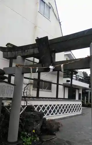 浅間神社の鳥居