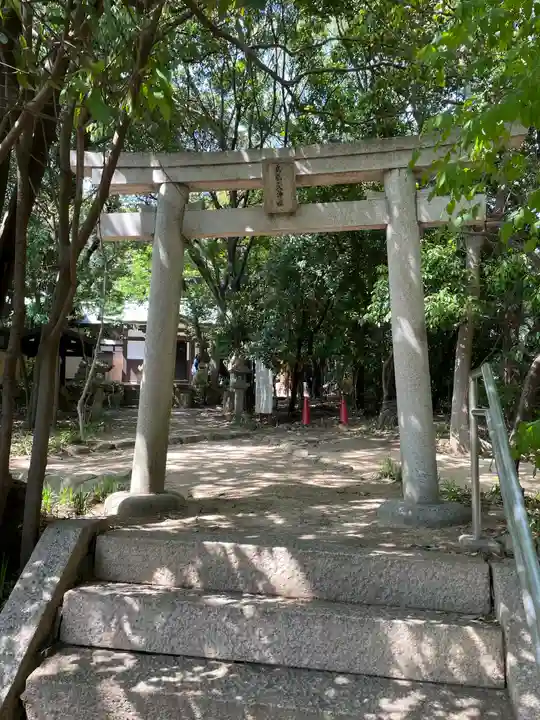 岩園天神社の鳥居