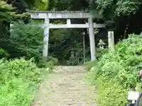 都々古別神社(馬場)の鳥居