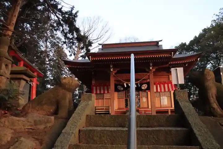 阿久津「田村神社」(郡山市阿久津町)旧社名:伊豆箱根三嶋三社の本殿・本堂