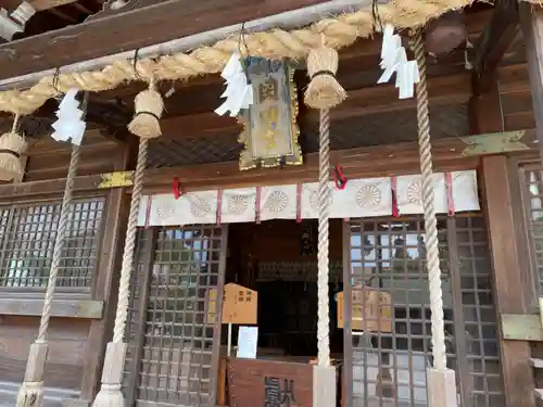 岡田神社の本殿・本堂