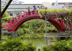 亀戸天神社の庭園