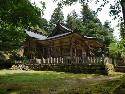 粟鹿神社の本殿・本堂