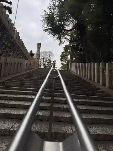 大江神社の景色