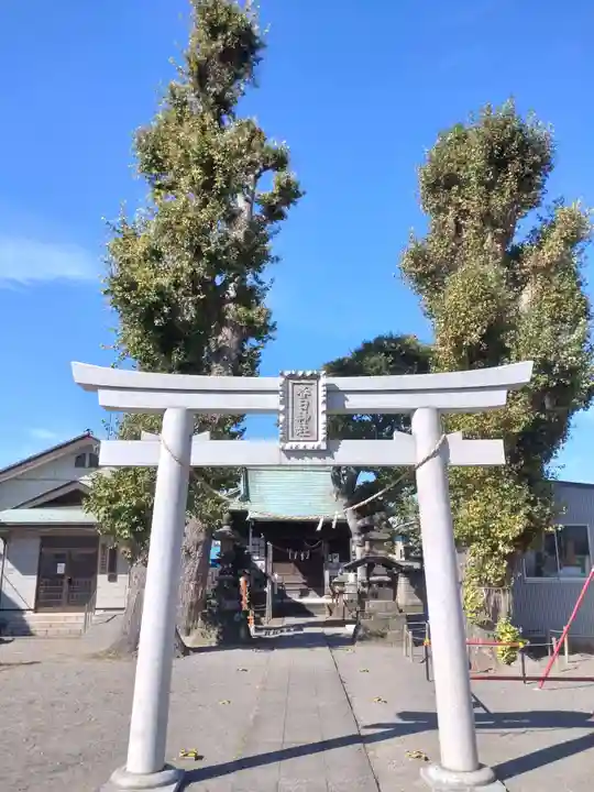 春日神社(下妙典)の鳥居