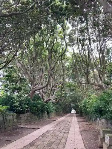 酒列磯前神社の景色