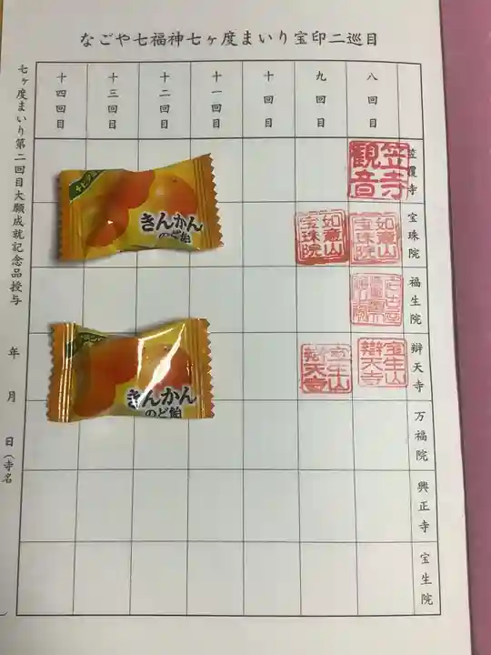 善光寺の授与品その他