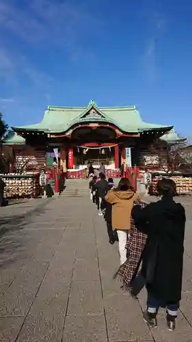 亀戸天神社の本殿・本堂