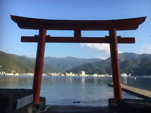 諸口神社の鳥居