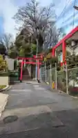 東山稲荷神社の鳥居