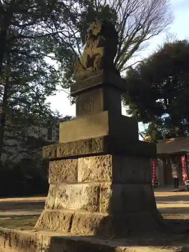 成宗白山神社の狛犬