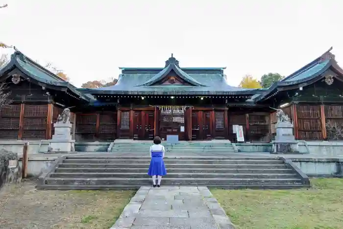 濃飛護國神社の本殿