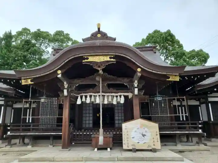 荒井神社の本殿・本堂