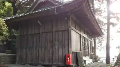 猪之谷神社の本殿・本堂