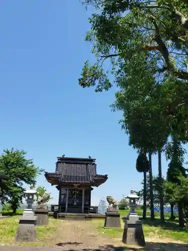 五位荘神社の本殿