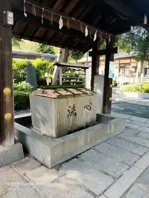 松陰神社の手水舎