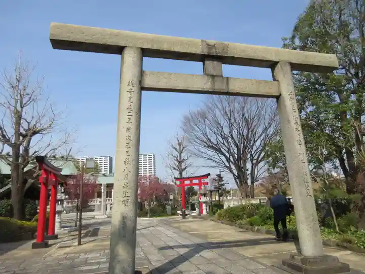 石濱神社の鳥居