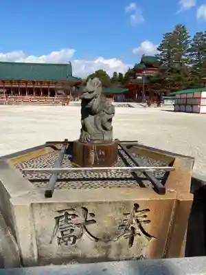 平安神宮の手水舎