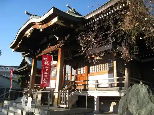 稲荷神社の本殿