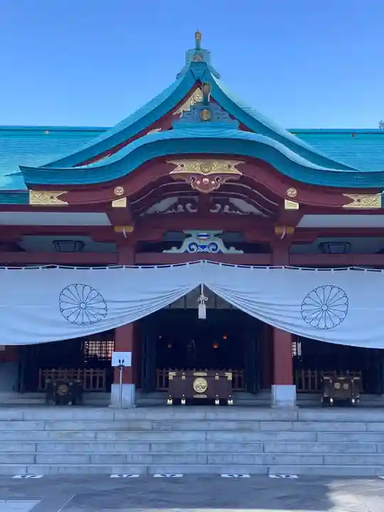 日枝神社の本殿・本堂