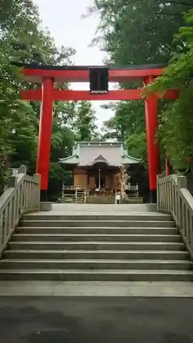 白笹稲荷神社の鳥居