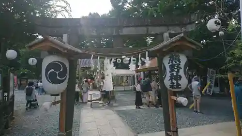 川越熊野神社の鳥居