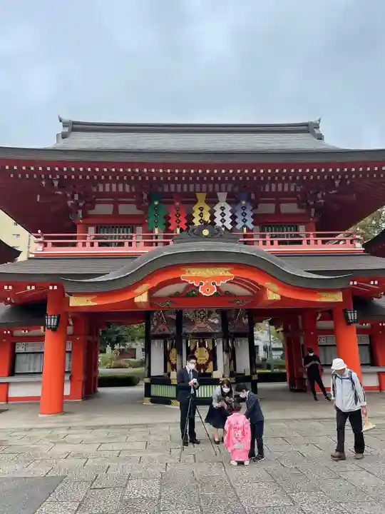 千葉神社の山門・神門