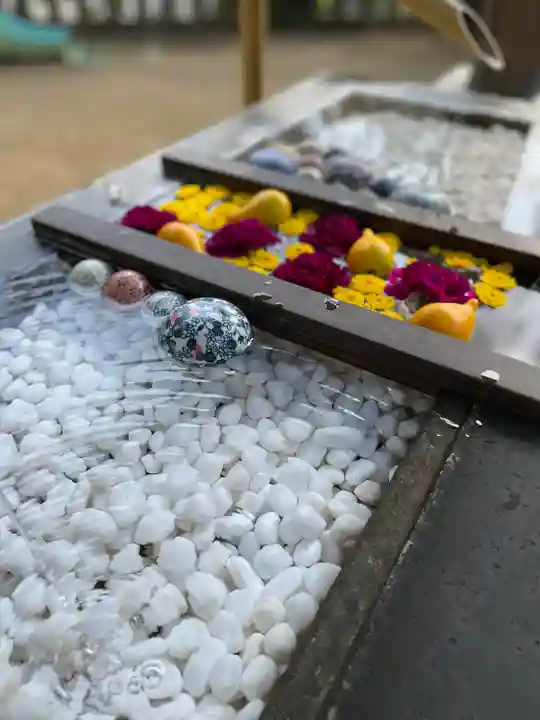 根岸八幡神社の手水舎