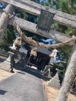 厳島神社の鳥居