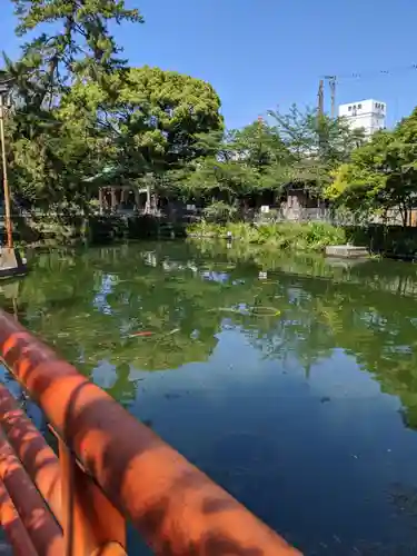 真清田神社の庭園