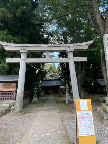 都々古別神社(八槻)の鳥居