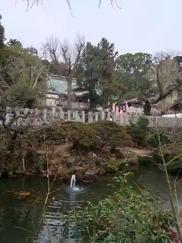 筑波山神社の庭園