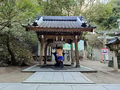 石鎚神社 口之宮 本社の手水舎
