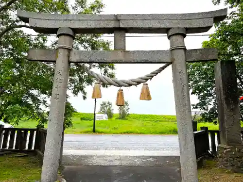 石狩八幡神社の鳥居