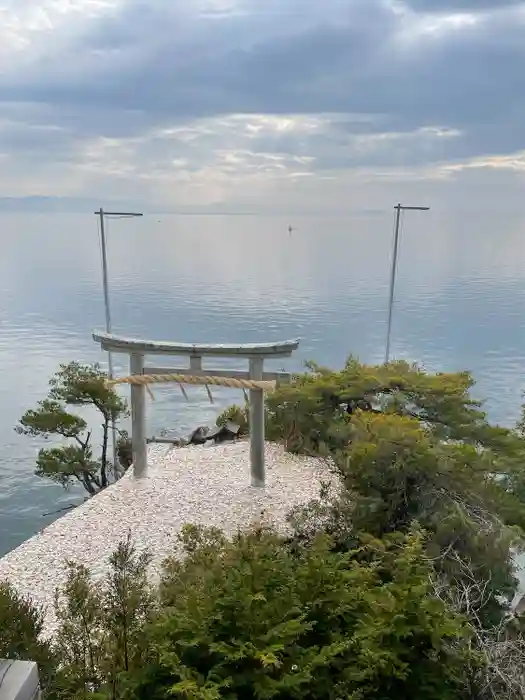 竹生島神社（都久夫須麻神社）の鳥居