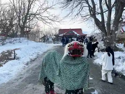 釧路一之宮 厳島神社の初詣