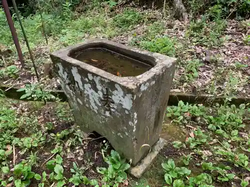 山宮神社の手水舎
