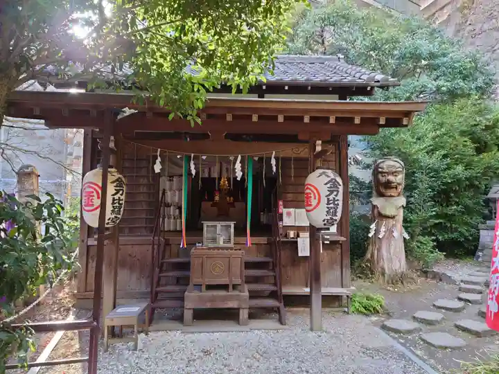 大綱金刀比羅神社の本殿・本堂