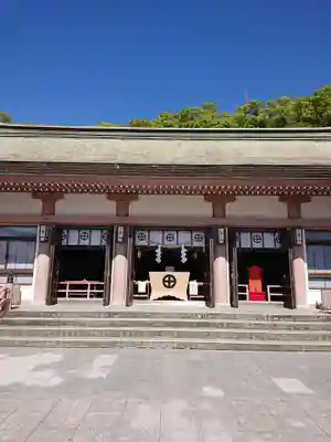 照國神社の本殿・本堂