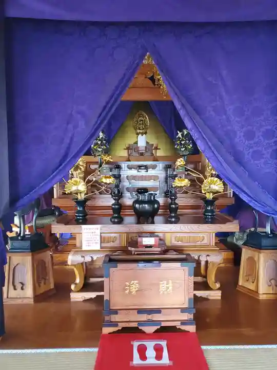 明言寺(石打こぶ観音)の本殿・本堂