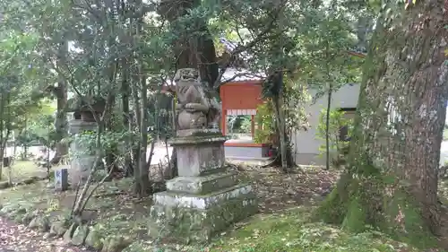 天満神社の狛犬