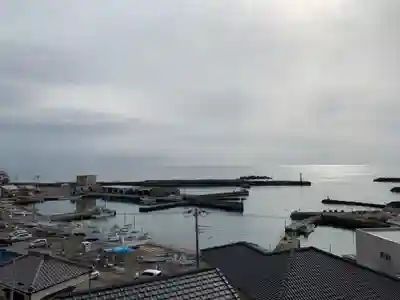 小浦稲荷の景色